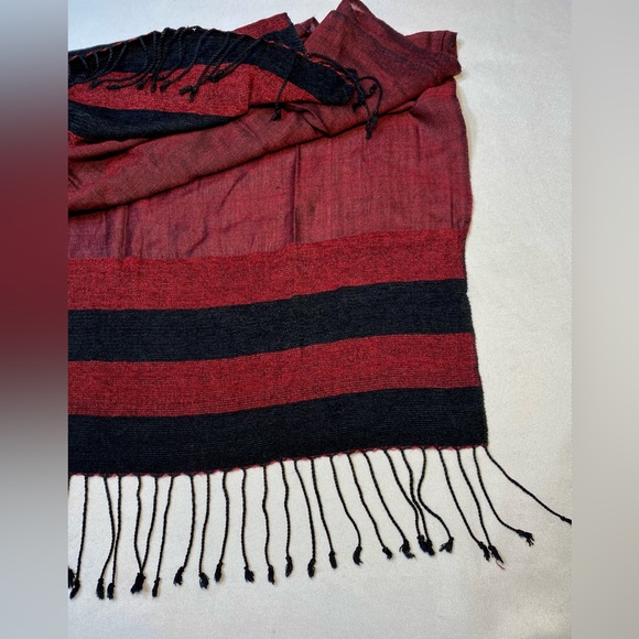 Scarf Pashmina Flamenco mixed material - Picture 10 of 10